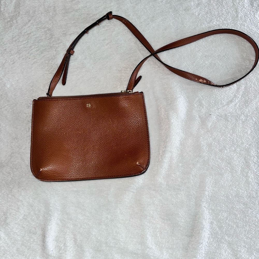 Lauren Ralph Lauren Brown Carter Crossbody